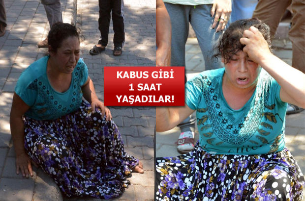 Adana'da otomobilde uyurken bıraktıkları çocukları 1 saat kayboldu