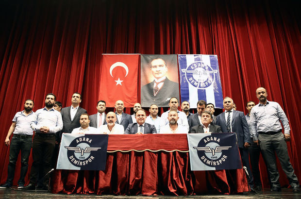 Adana Demirspor Başkanı Sedat Sözlü, güven tazeledi
