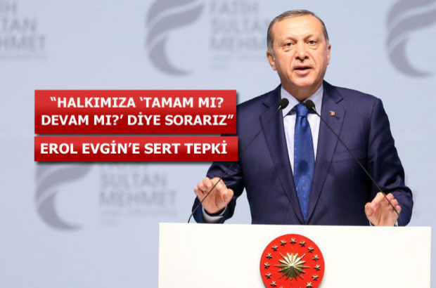 Cumhurbaşkanı Erdoğan'dan AB ile müzakerelere 'referandum' resti!