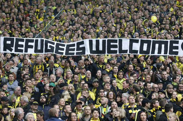 Borussia Dortmund taraftarının kombine çılgınığı!