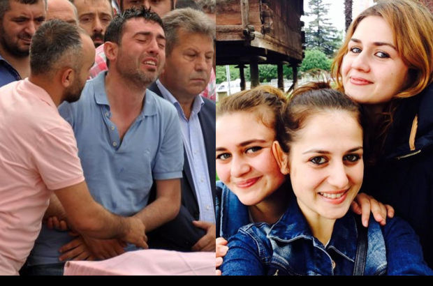 Trabzon'da kazada ölen kız kardeşler, gözyaşlarıyla toprağa verildi