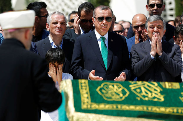 Tayyip Erdoğan ve Abdullah Gül, Ali Karaalioğlu'nun cenazesine katıldı