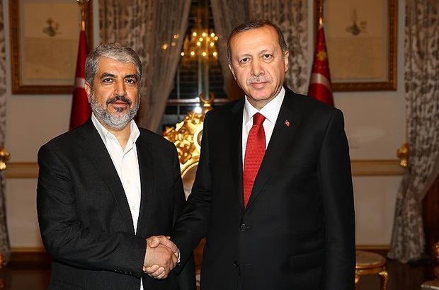 Cumhurbaşkanı Erdoğan, Halid Meşal'i kabul etti