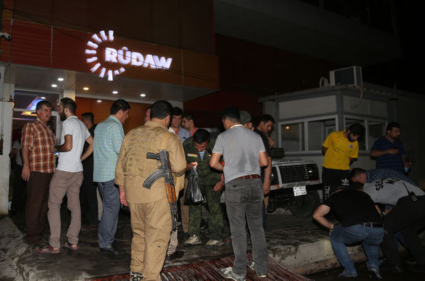 Erbil'de Rudaw Medya Grubu'na silahlı saldırı