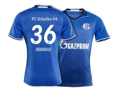 Embolo, Schalke'de 36 numaralı formayı giyecek