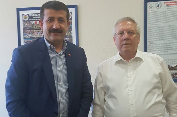 Şanlıurfaspor'da kulüp onursal başkanı Mehmet Ekinci, Fenerbahçe Kulübü Başkanı Aziz Yıldırım'la görüştü