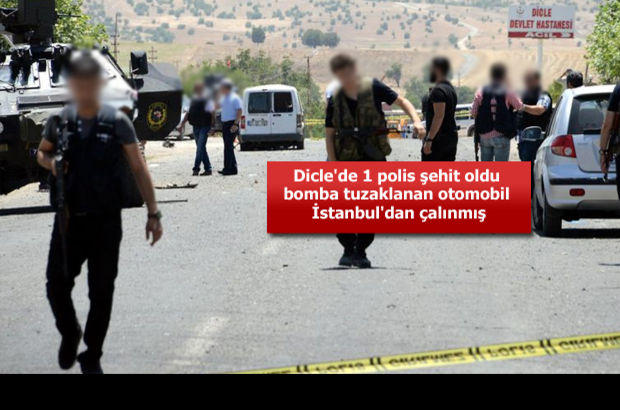 SON DAKİKA! Diyarbakır Dicle'de bomba yüklü araçla saldırı: 1 şehit 10 yaralı