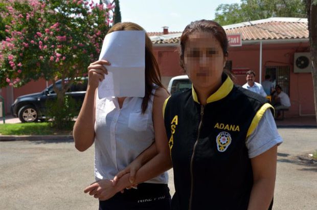 Adana'da 2 çocuk annesi Ö. S.  fuhuştan gözaltına alındı