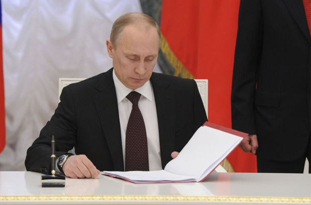 Putin Türkiye kararnamesini imzaladı