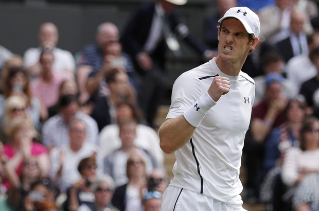 Wimbledon Tenis Turnuvası'nda Andy Murray üçüncü turda