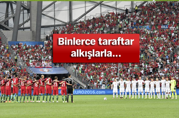 EURO 2016 maçında Atatürk Havalimanı sal