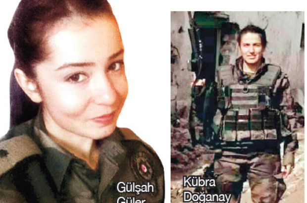 Üniversite arkadaşı 3 özel harekâtçı Gülşah Güler, Cennet Yiğit ve Kübra Doğanay şehit oldu