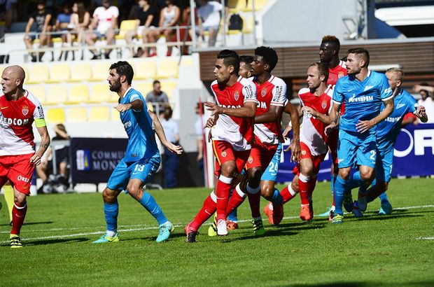 Monaco, Zenit'e 3-1 yenildi