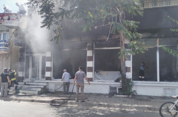 Bingöl'de öğrenci pansiyonunda yangın çıktı