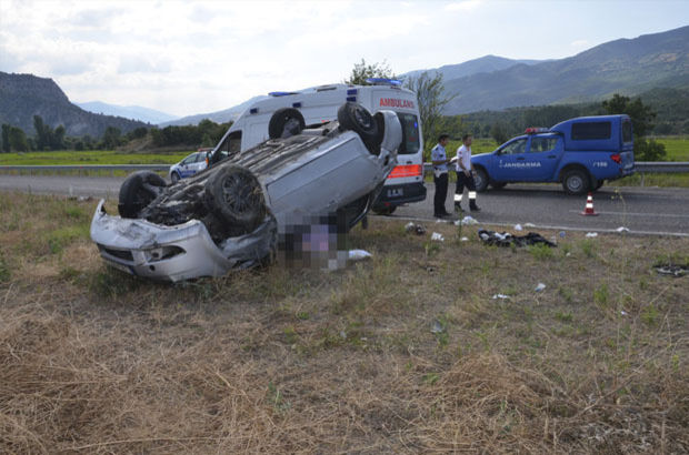 Kastamonu'da trafik kazası meydana geldi