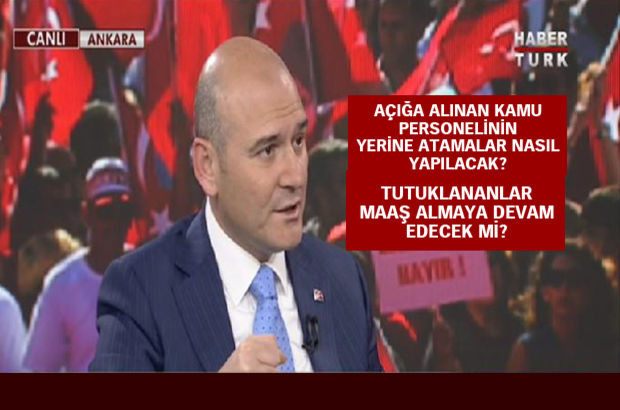 Bakan Soylu Habertürk TV'de açıklama yapıyor