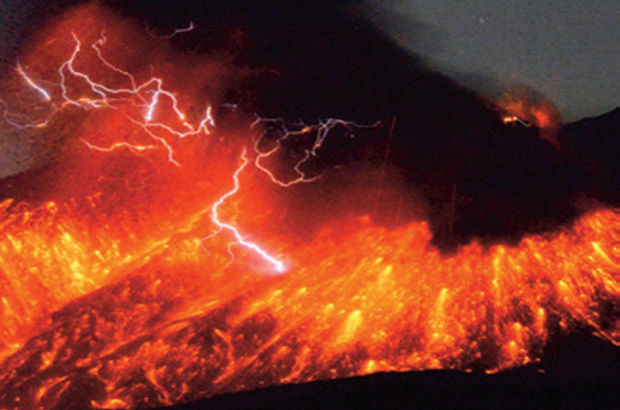 Volkan patlaması nükleer korku yarattı