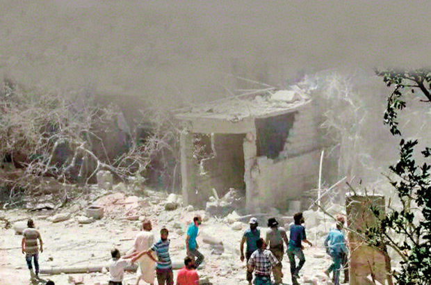 Rus ve Suriye uçakları doğumevini bombaladı