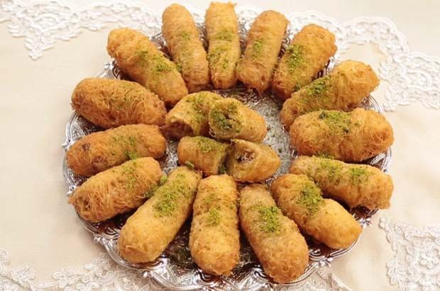 kadayif dolma nasil yapilir tatli