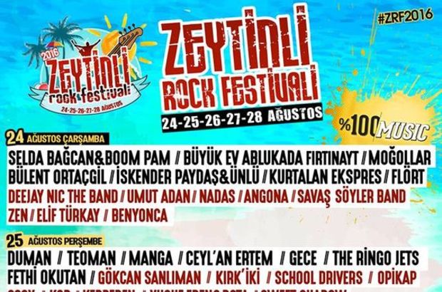 Zeytinli Rock Festivali'ne OHAL yasağı kaldırıldı