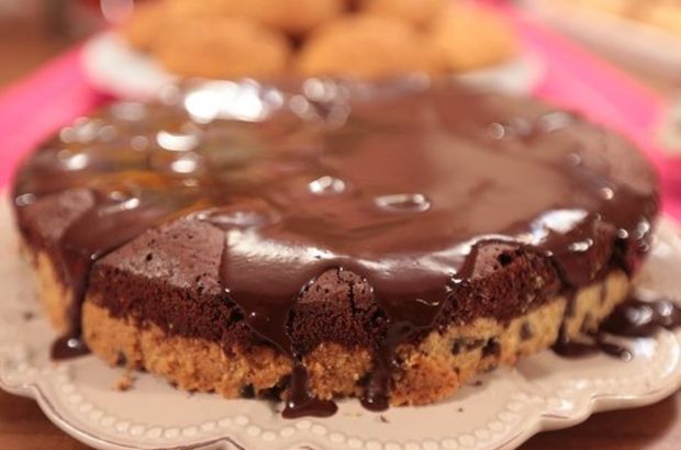 Kurabiyeli Browni nasıl yapılır? Islak Kek tarifi (video)