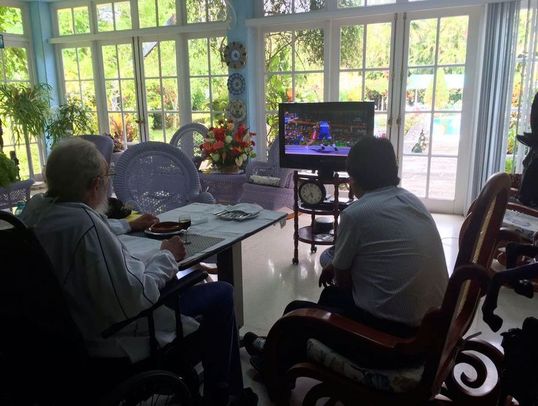 Fidel Castro ve Evo Morales