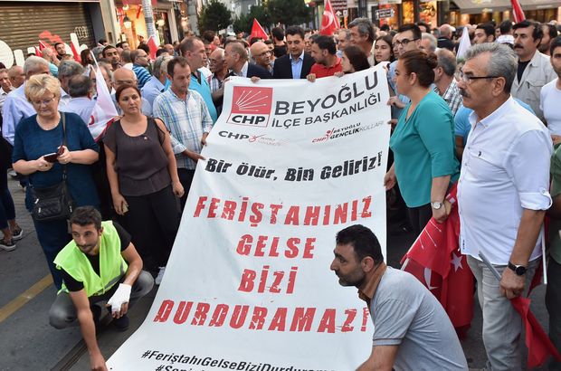 Kılıçdaroğlu'nun konvoyuna saldırı protesto edildi!