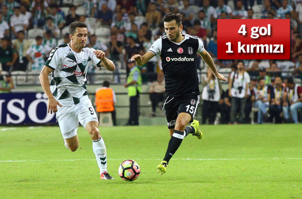 Konyaspor: 2 - Beşiktaş: 2 (MAÇ SONUCU)