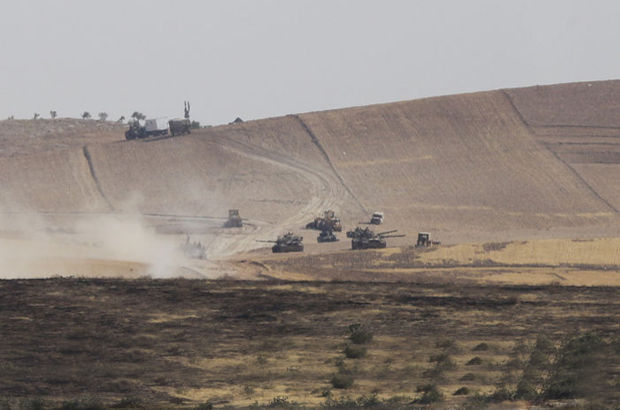 TSK, Cerablus'un güneyinde YPG'yi vurdu