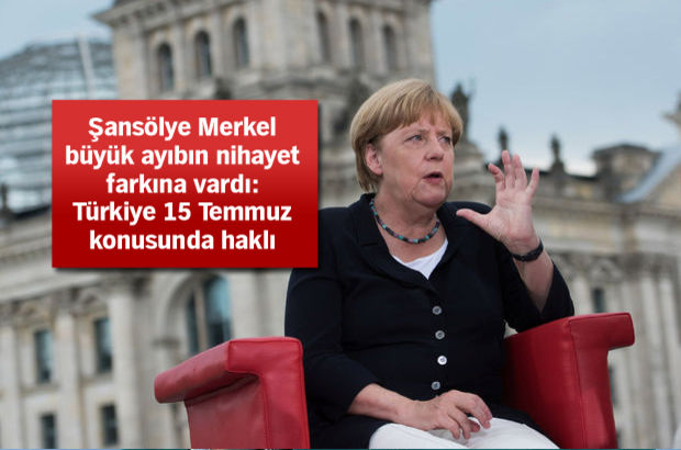 Angela Merkel: Türkiye 15 Temmuz konusunda haklı