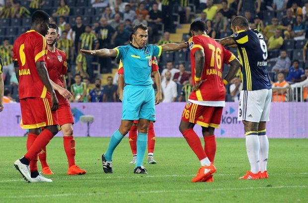Fenerbahçe-Kayserispor maçında yüksek gerilim