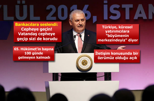 Başbakan Binali Yıldırım 'Türkiye İyi Gelecek' konferansında konuştu