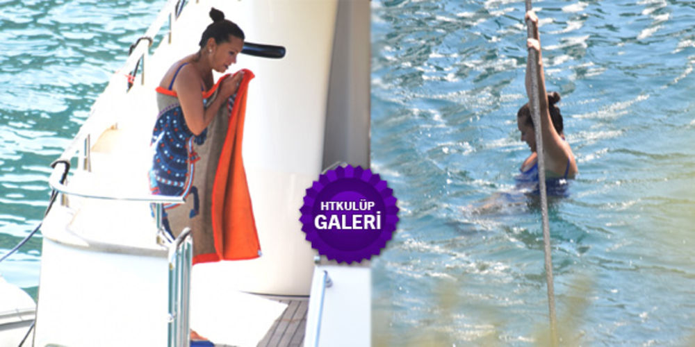 Çebi'nin tatil keyfi...