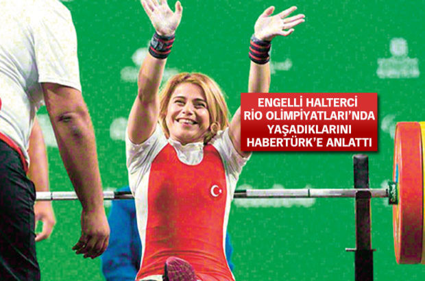 Engelli sporcu Nazmiye Muslu Muratlı Habertürk'e konuştu