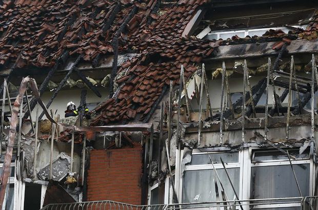 Almanya'da hastane yangını: 2 ölü