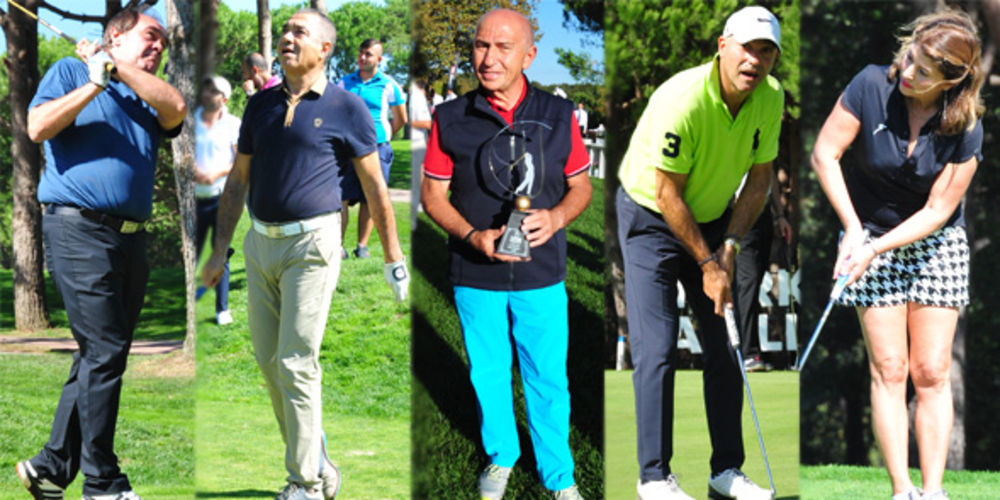 Usta golfçüler sahaya indi