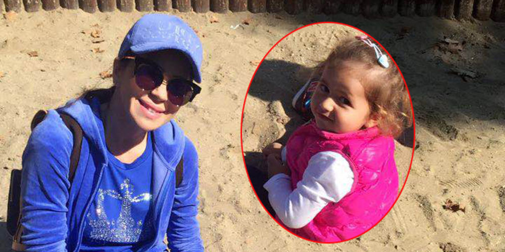 Kızıyla çocukluğuna döndü