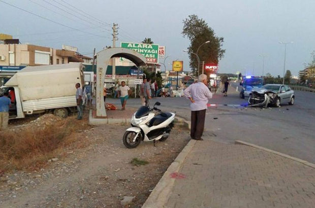 Antalya'da trafik kazası: 6 yaralı