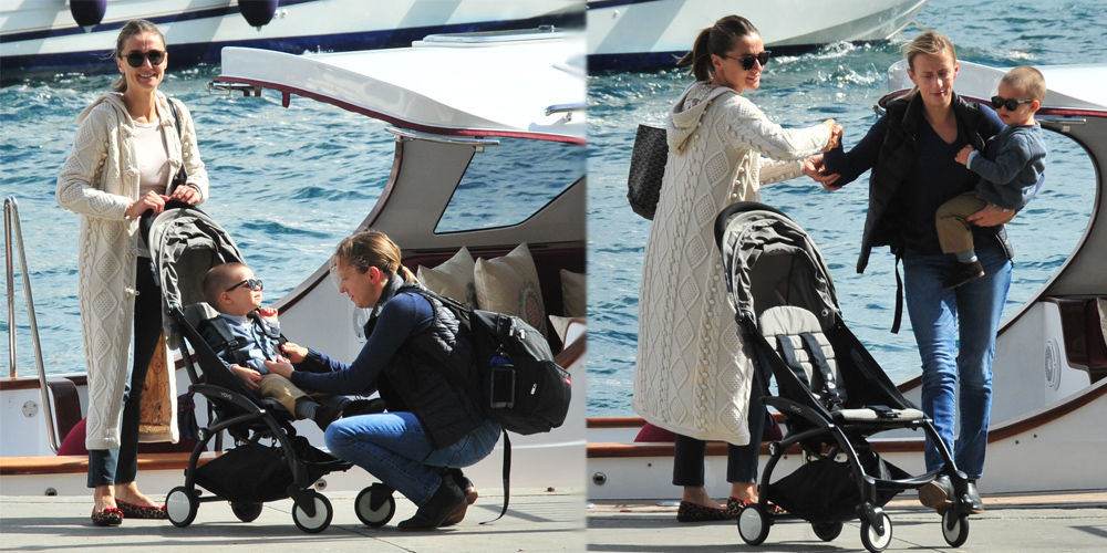 Oğluyla Boğaz havası aldı