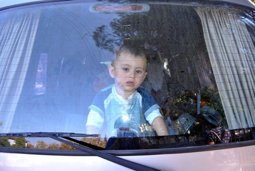 Minibüste bırakılan 1.5 yaşındaki Ali Bulut