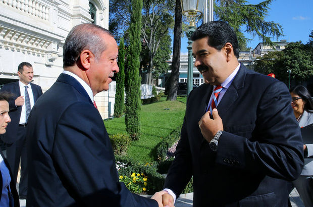 Erdoğan, Maduro ile görüştü