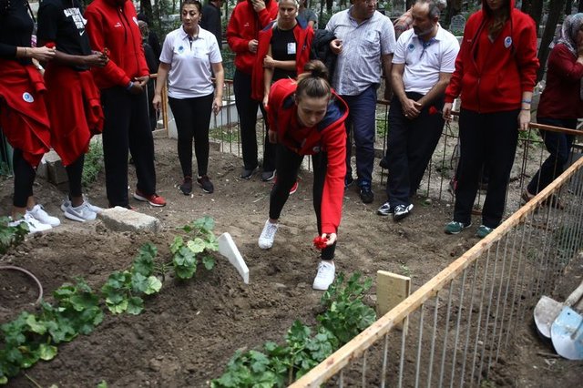 Samsun Canik Belediyespor'un Başantrenörü Mehmet Can Öztürk için memleketi Adana'nın Ceyhan ilçesinde tören düzenlendi.