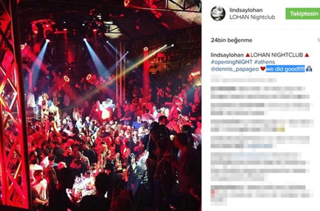 Lindsay Lohan İstanbul'da gece kulübü açıyor