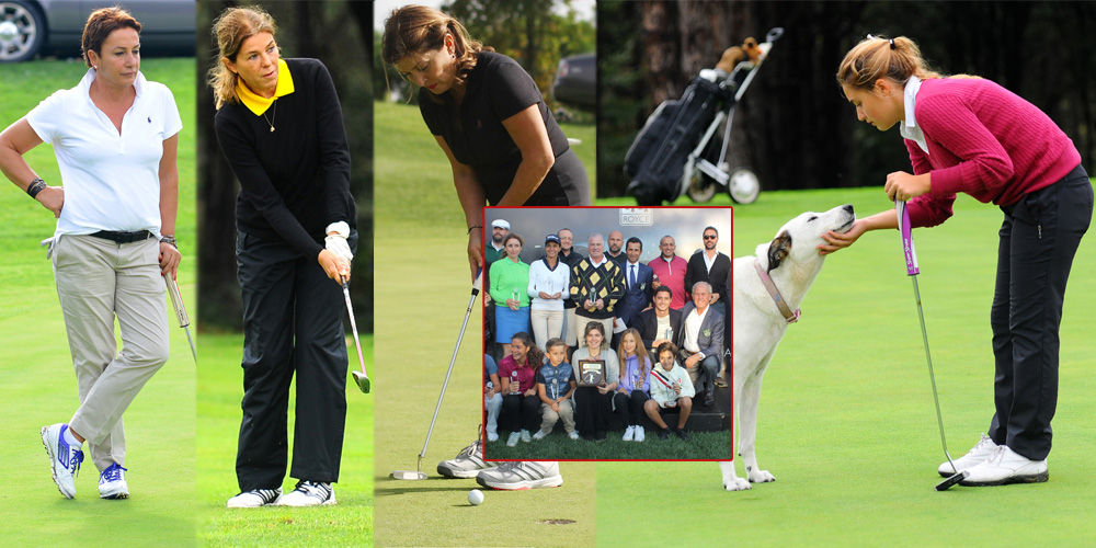 Golfün ustaları sahaya indi