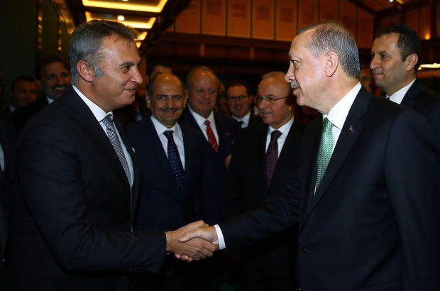 Cumhurbaşkanı Erdoğan'dan Fikret Orman'a tebrik