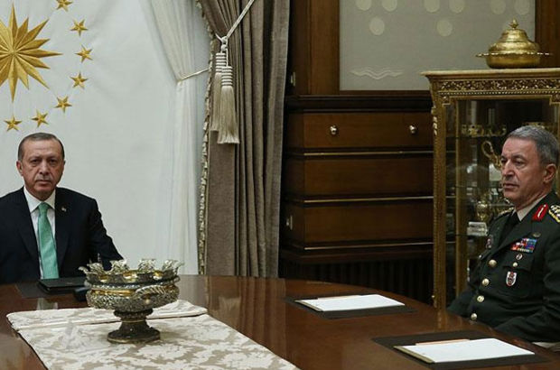 Cumhurbaşkanı, Genelkurmay Başkanı Akar'ı kabul etti