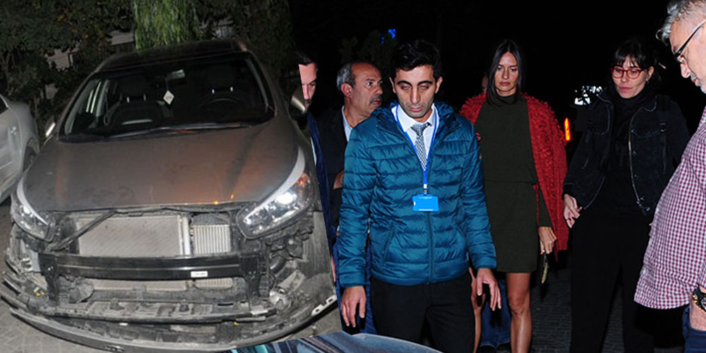 Yasemin Özilhan'ı korkutan kaza