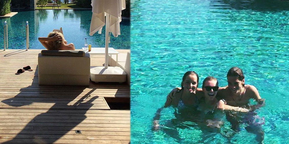 Tatil sezonunu Antalya'da kapattı