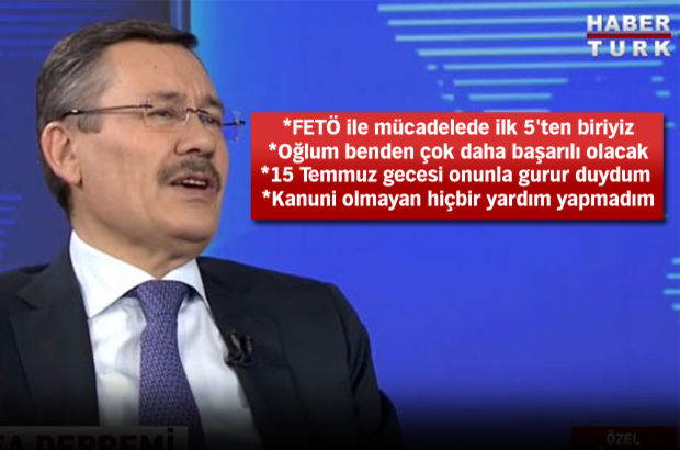 Ankara Büyükşehir Belediye Başkanı Melih Gökçek Habertürk'te