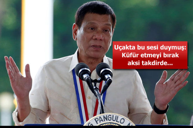 Filipinler Devlet Başkanı Duterte, bir daha küfür etmemeye söz verdi